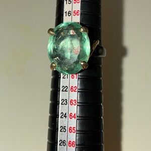 Esperanza Green Flourite Ring size 8.75-9